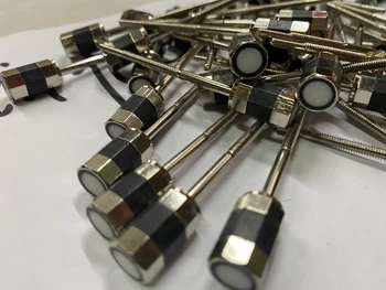 

Free shipping 50pcs Cello Bow Screw and Eye, Nickel/Silver Mount 4/4 violin parts 65mm Long