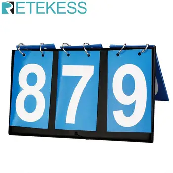 

Retekess TM101 3 Digits Scoreboard For Table Tennis Basketball Badminton Football Volleyball Score Board