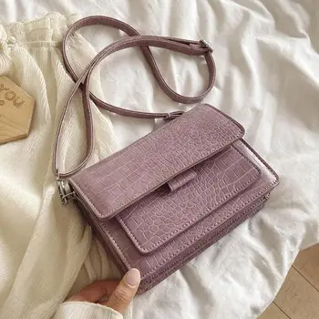 

Crocodile Pattern Pu Leather Women Shoulder Bags 2020 Small Female Crossbody Bags Brand Design Lady Messneger Bag Travel Handbag