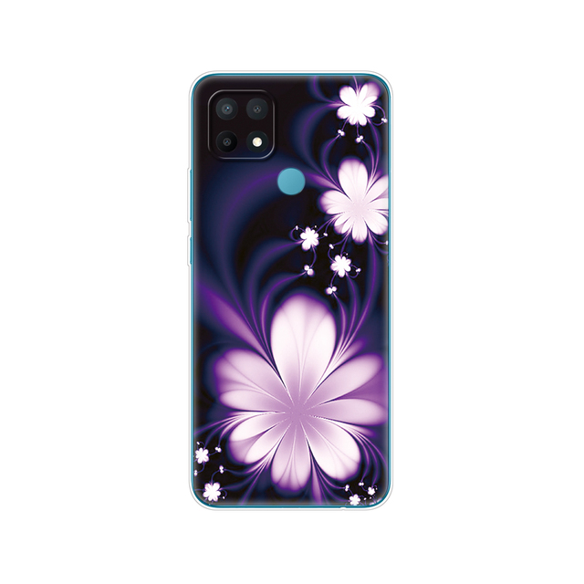 OPPO A15 Case For OPPO A15S Back Silicon Soft TPU Phone Cover For OPPOA15 CPH2185 A 15 S CPH2179 Bumper 6.52" Fundas Shell