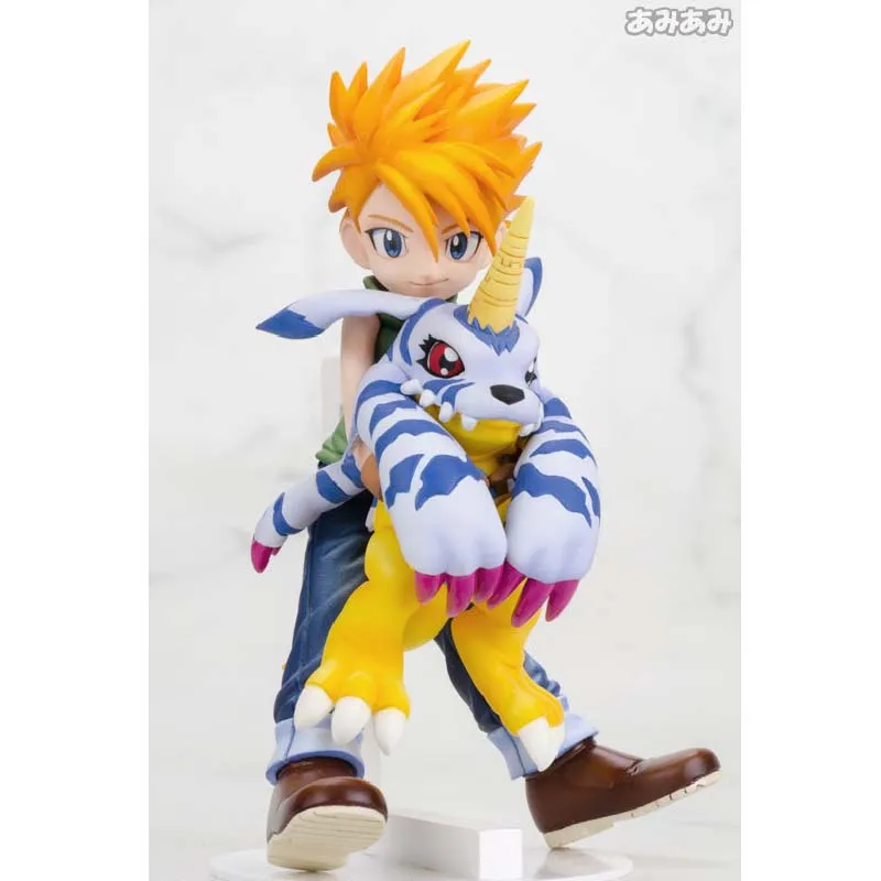 

Digimon Приключения Аниме фигурки ишида Ямато Digimon Gabumon сцена модель фигурки героев Игрушки для мальчиков детские подарки
