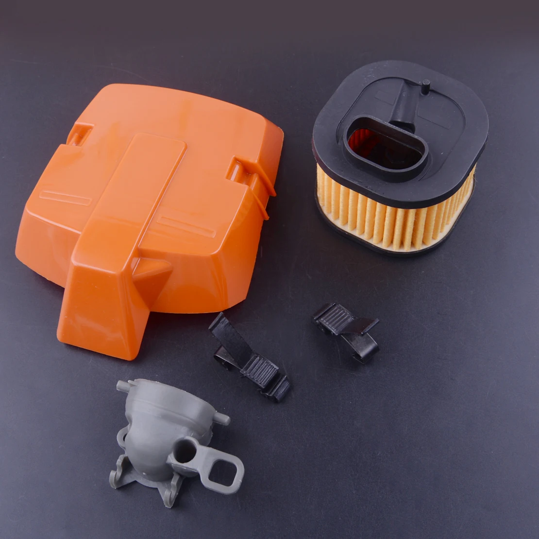 

503627502 503627501 Air Filter Holder Kit Chainsaw Intake Adaptor Fit for Husqvarna 372XP 365 372 362 371