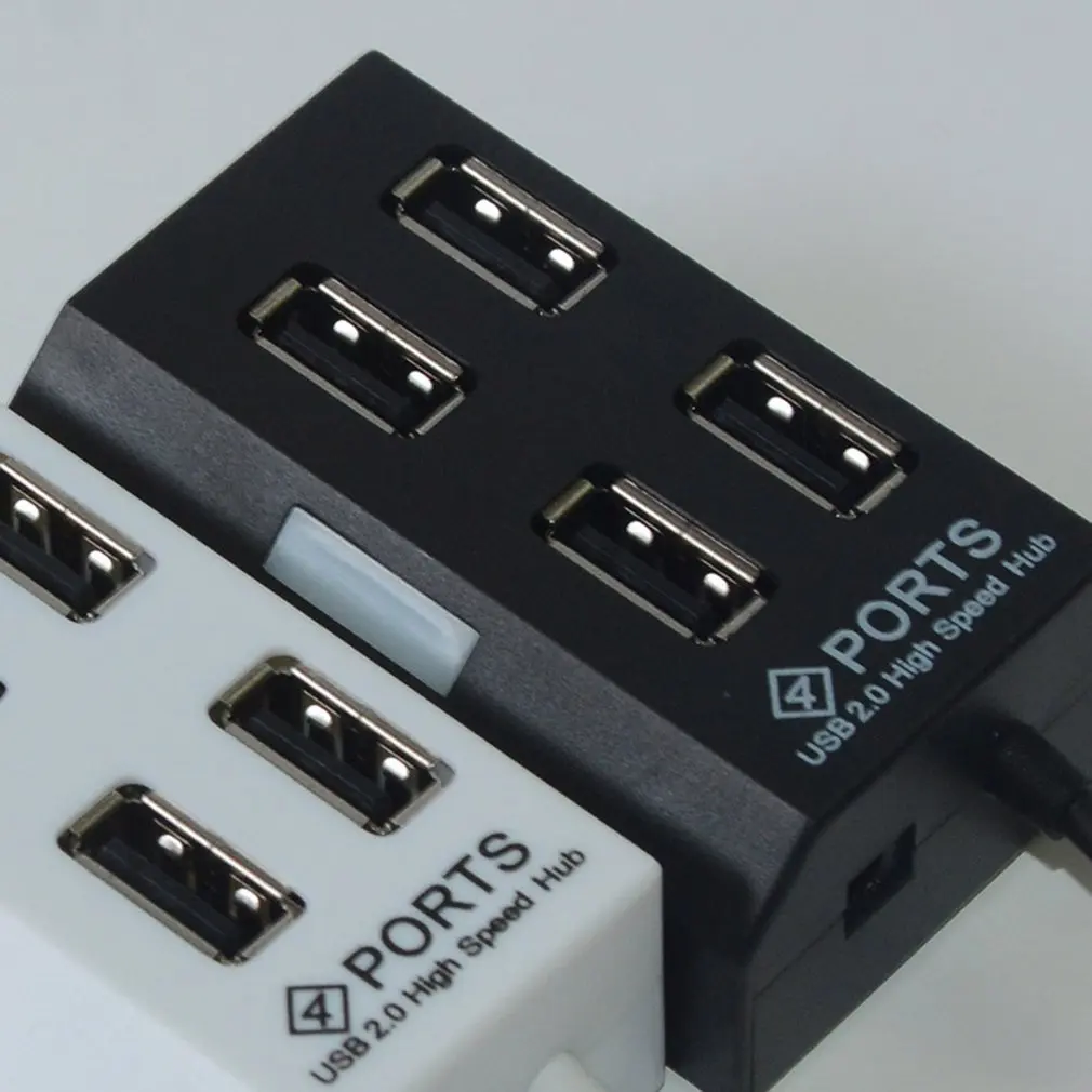 Круглый Форма usb-хаб концентратор один перетащить четыре Usb удлинитель для головок 4-порт usb-хаб Usb+ концентратор 2,0 разветвитель несколькими портами USB