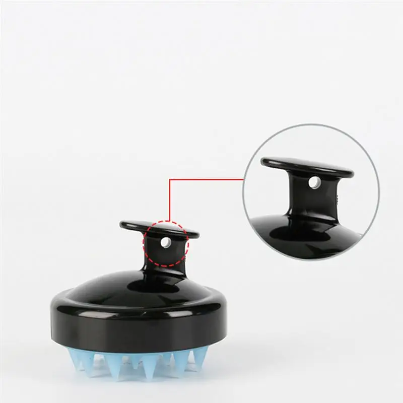 1Pc Silicone Practical Hair Washing Brush Scalp Massager for Lady Adults