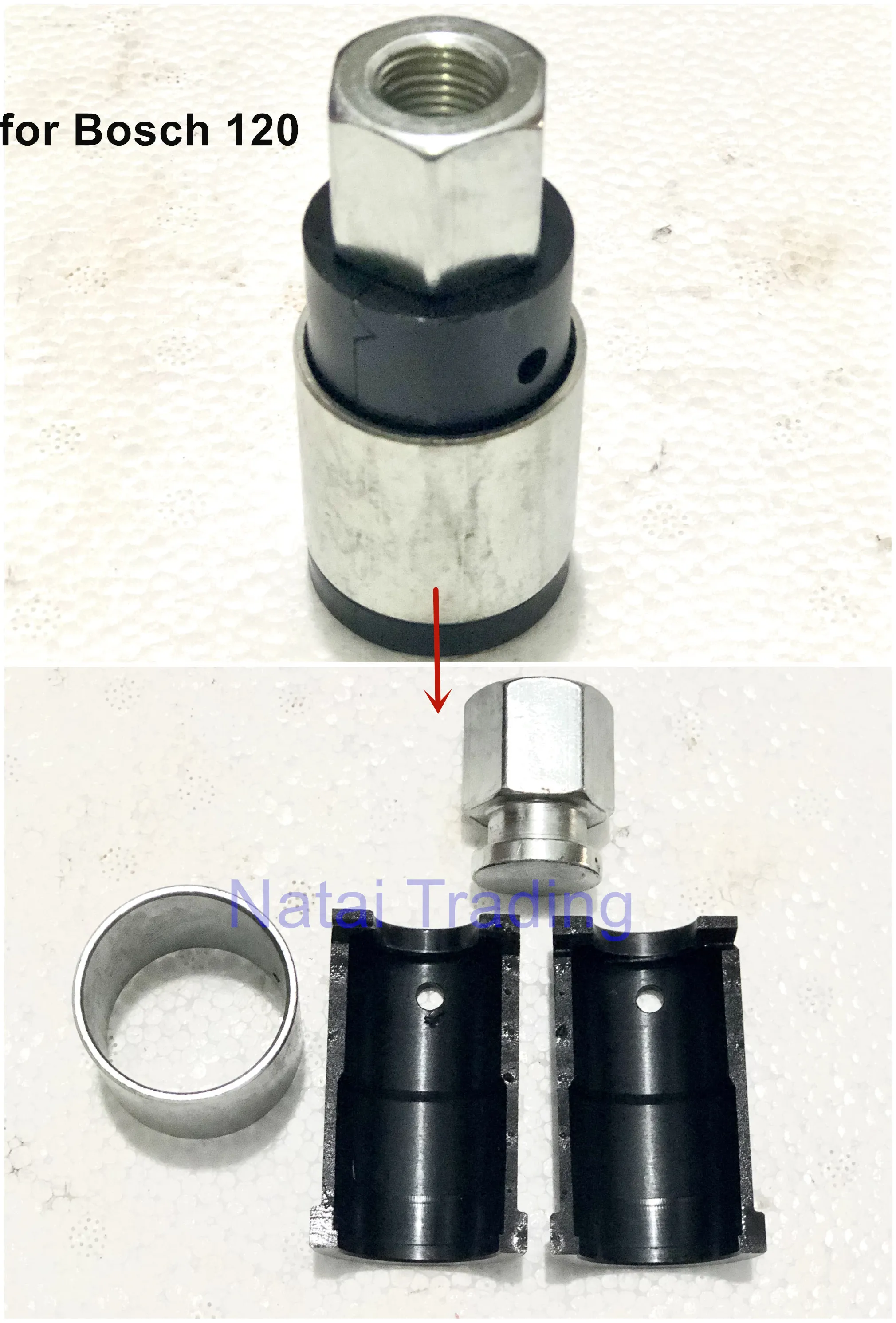 For Cummins Bosch 110 120 Diesel Common Rail Injector Nozzle Puller Fuel Injector Removal Disassemble Tool From Vehicle Car Diesel Pump Disassembly Tools