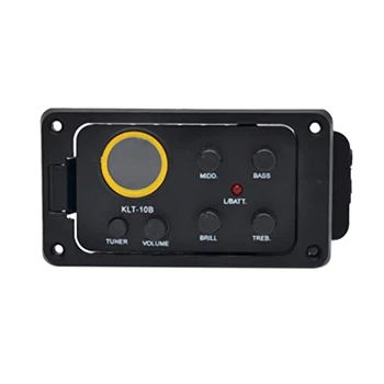 

Acoustic Guitar 4-Band Equalizer Equalizer Pre-Piezo Pickup Tuner
