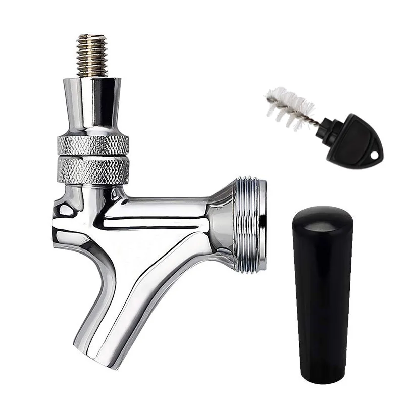 Growler Filler Fits Standard brass and stainless steel faucets home beer tap 