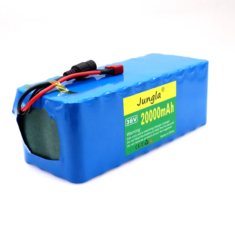 New original 36V battery 10S4P 20Ah 36v 18650 battery pack 500W 42V 20000mAh for Ebike electric bicycle with BMS+ 42V charger