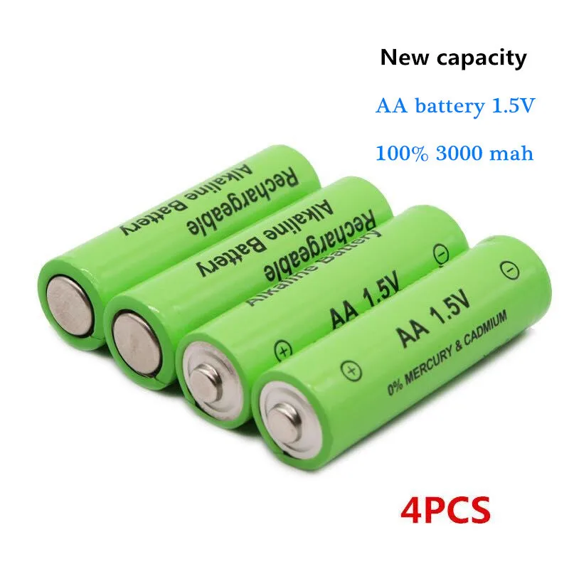 Daweikala AA аккумулятор 3000 mAh аккумуляторная батарея Ni-MH 1,5 V AA батарея для часов, мышей, компьютеров, игрушек так далее
