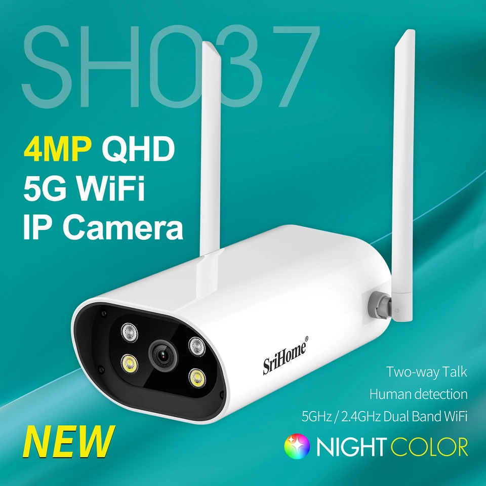 Sricam SH038 TELECAMERA WIFI IP Modello SH038 telecamera wifi 5ghz e