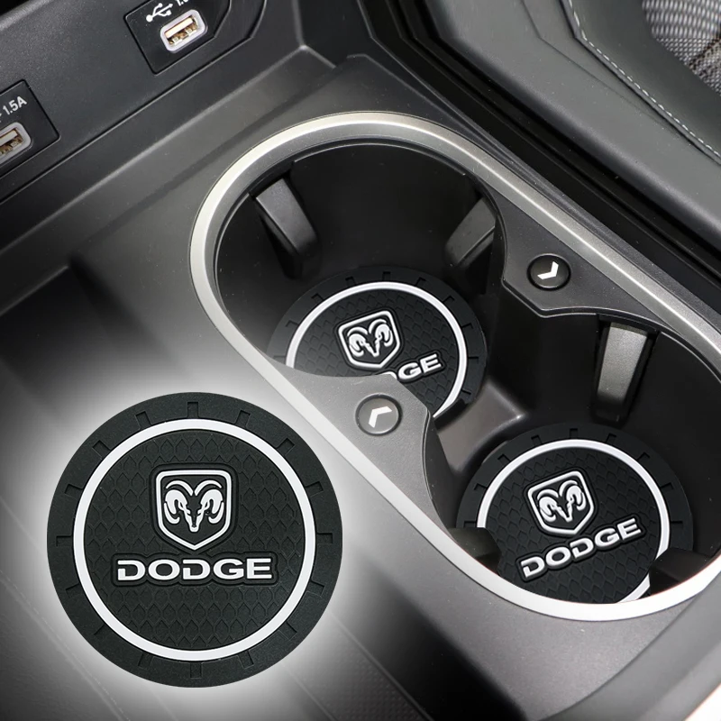Car Coaster Silicone Epoxy Coaster Car Decoration for Dodge Challenger