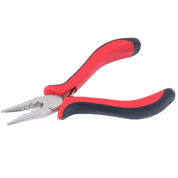 

1Pcs Good Quality Practical High-grade 3 Holes Extension Pliers For Micro Rings/links/beads Hair Extensions Tools Hair Pliers