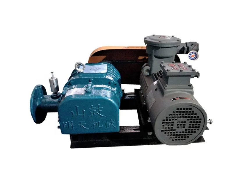 0.6-184m3/min stainless steel pneumatic conveying roots blower anti-explosion conversion frequency motor with Madrid Protocol