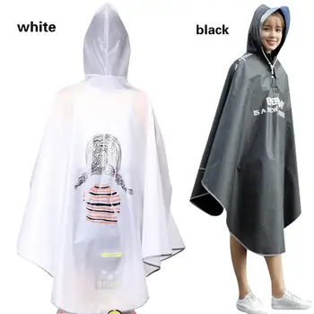 

Hooded Raincoat Unisex Accessories Waterproof Rainwear Adult Poncho EVA Convenient Cover Mantle Hiking Outdoor Rain Coat Hood