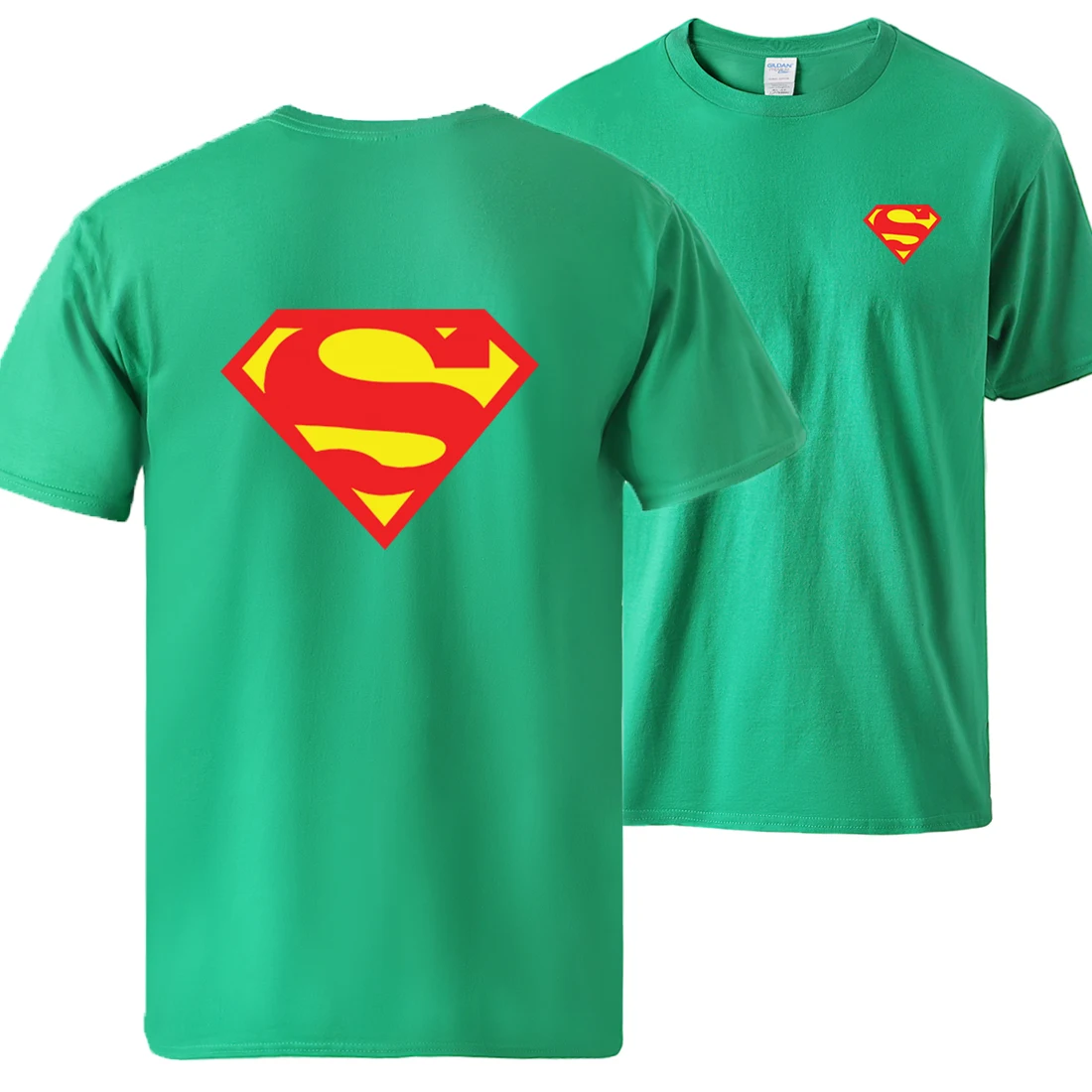 

Man Cotton Tshirts Superman Clark Kent Print Fashion Short Sleeve Tops Tshirts 2020 Spring Summer Man Fashion O Neck Sportswear