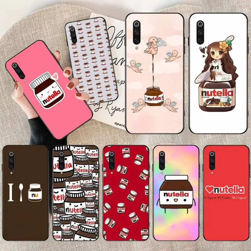 Забавные еда шоколада Nutella пользовательские фото мягкий чехол для телефона с
