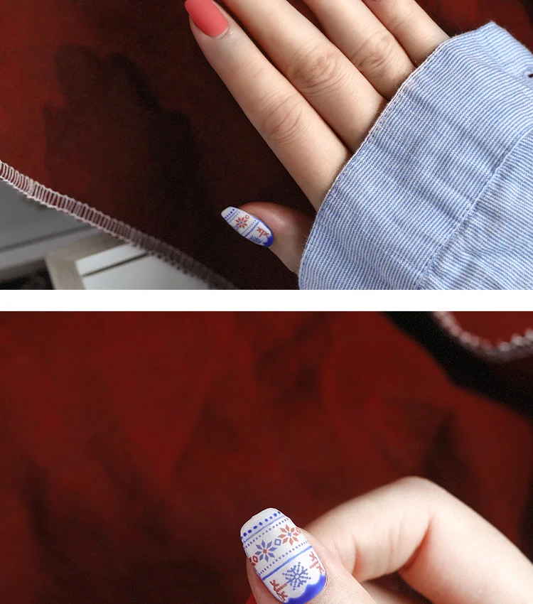 1 лист Рождество 3D наклейки для ногтей Дерево осень дизайн ногтей японский Лось аксессуары для ногтей для DIY украшения ногтей