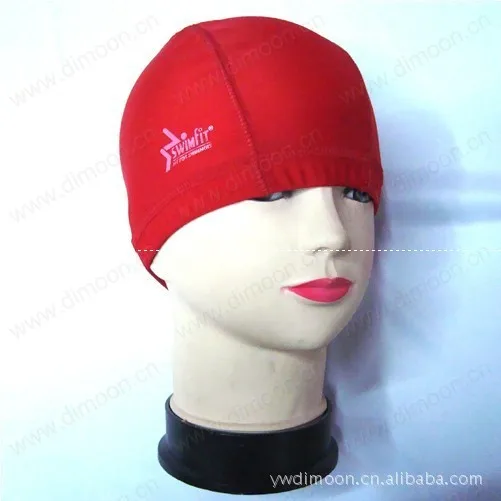 Swimming Cap Currently Available Shipment Single Individual Package Swimming Cap Size Multi-Specification Multi-color Cloth Swim