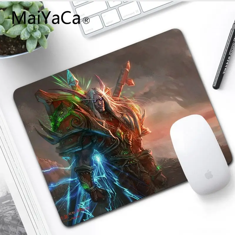 MaiYaCa Мир Warcraft кровавый эльф клавиатура коврики для игровой мыши Большой Коврик Для Мыши Компьютерный коврик - Цвет: No LockEdge 25x29cm