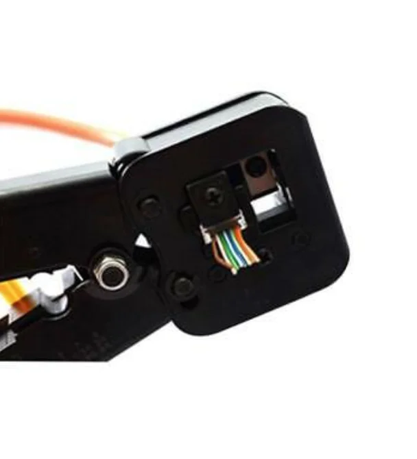 100 шт. RJ45 сетевой модульный разъем 8P8C CAT5e Кабельный разъем конец проходной через