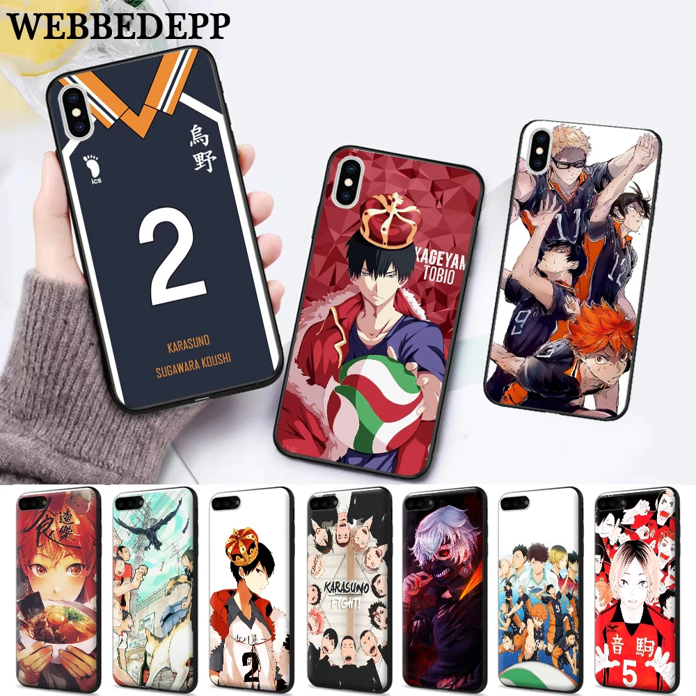 Коллекция Haikyuu Soulmate силиконовый чехол для Huawei P8 Lite 2015 2017 P9 2016 Mimi P10 P20 Pro P Smart