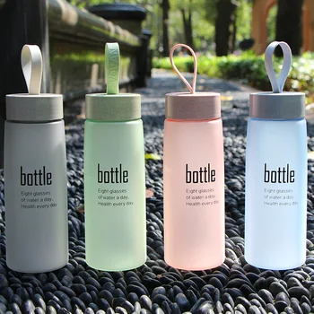 

Frosted Transparent Outdoor Portable Water Bottle Plastic Juice Drinking Water Bottle Eco Friendly Botella Agua Water Jug BW50SH