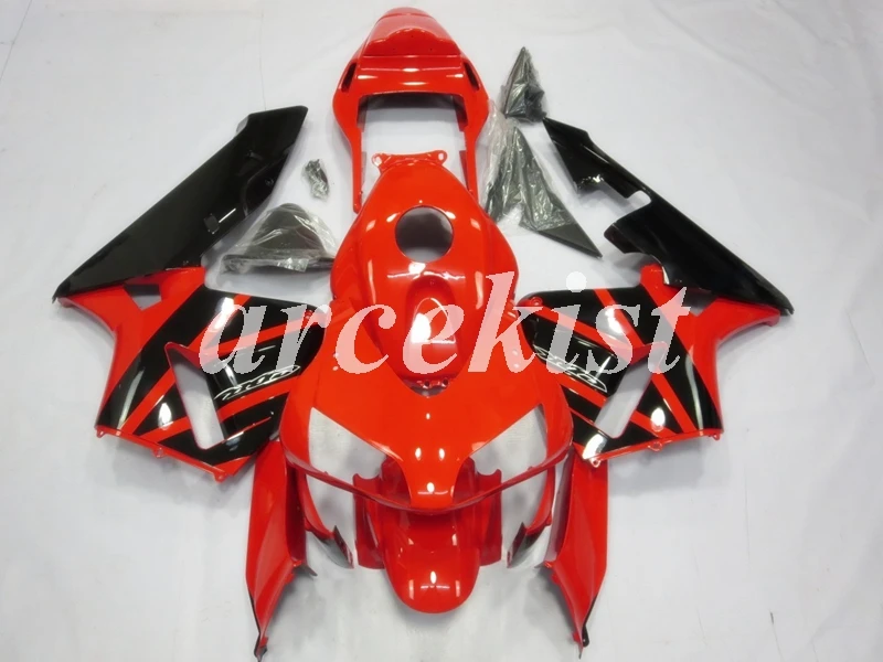 

4Gifts Injection mold New ABS Motorcycle Full Fairing Kit Fit For Honda CBR600RR 03 04 F5 2003 2004 Body set Black Red