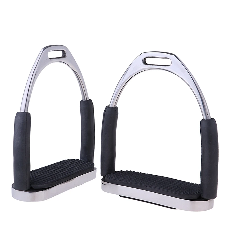 

1Pair Horse Saddle English Stirrups Horse Riding Accessories Riding Double Jointed Fillis Stirrup