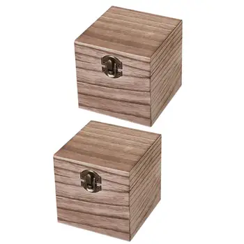 

2Pcs Vintage Container Gift Packaging Case Gift Accessories for Gift Home Party