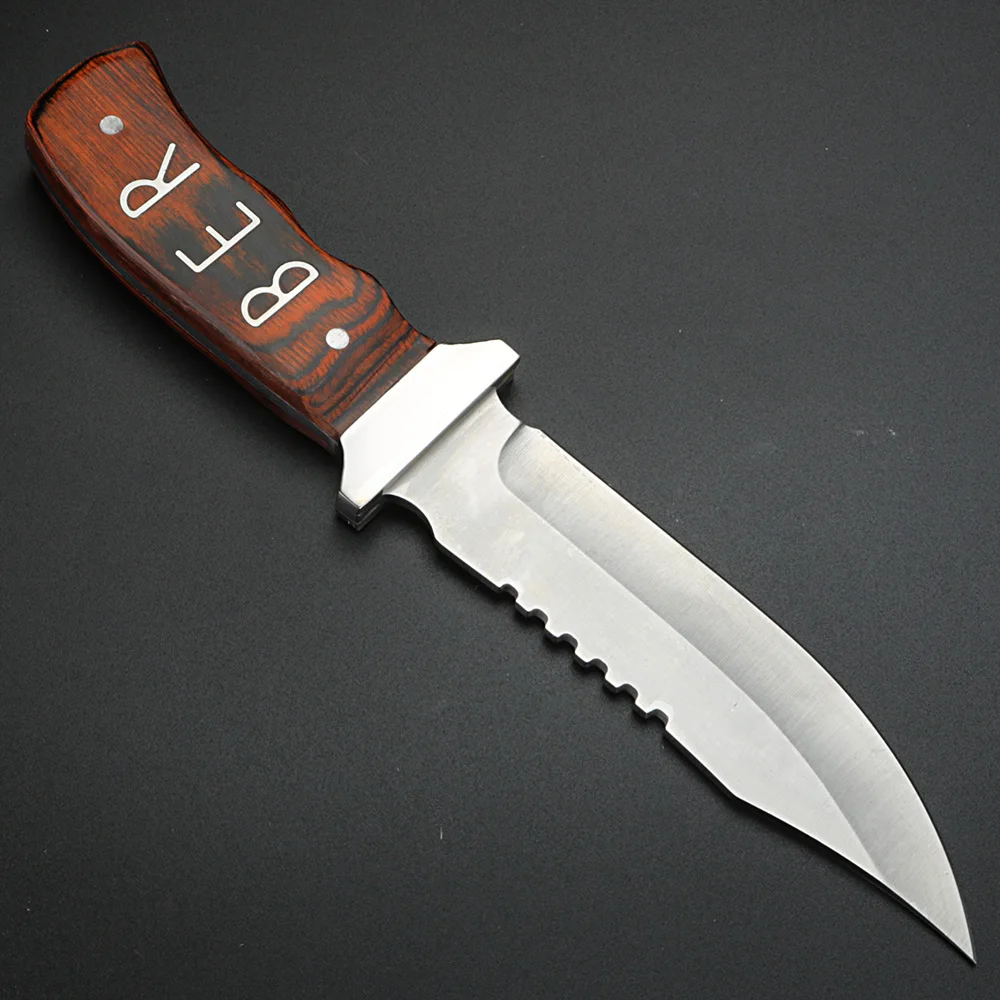 XUAN FENG outdoor self-defense portable multi-function knife high hardness survival knife wild camping hunting short knife