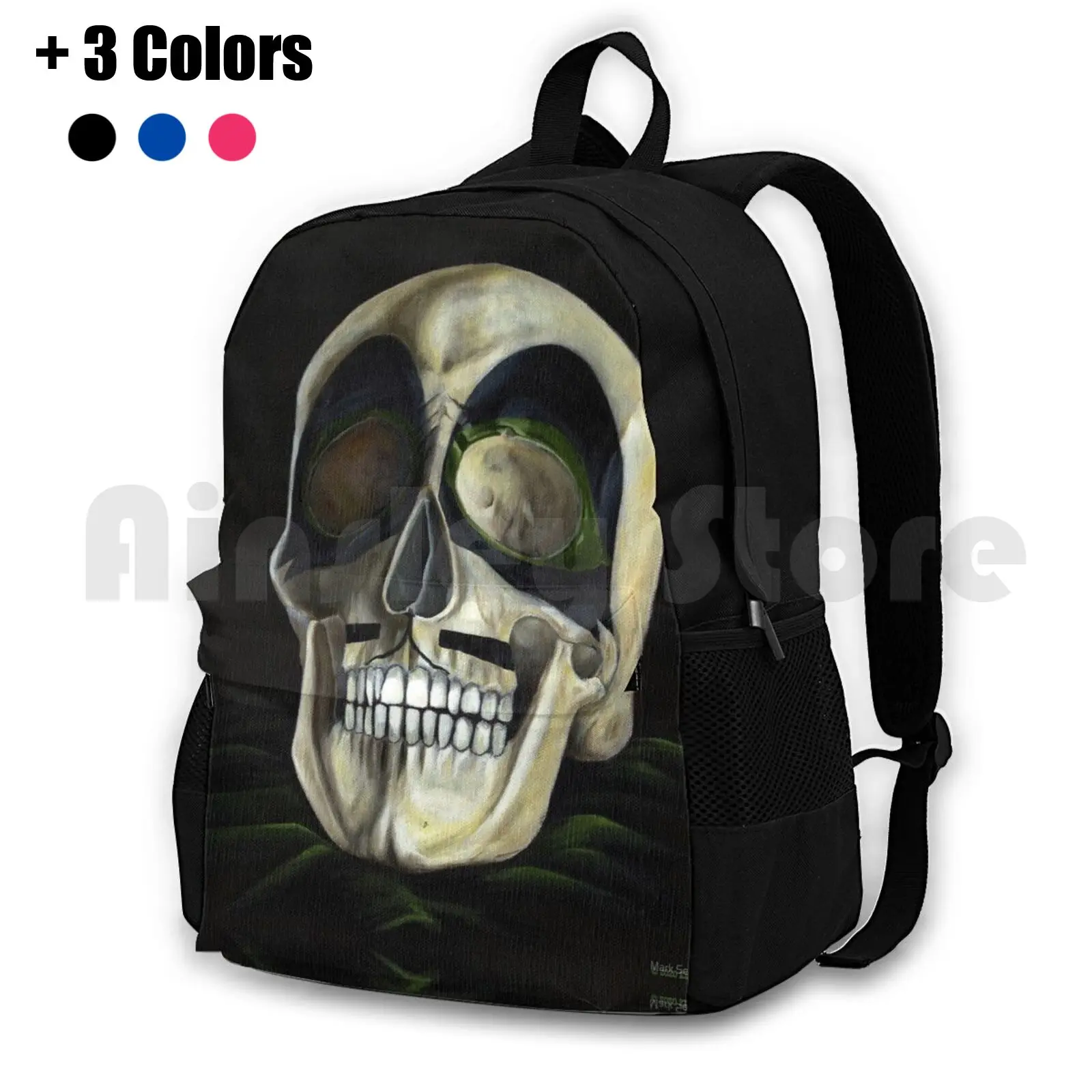 

Поцелуй Череп: походный рюкзак Catman для улицы, спортивная сумка для верховой езды, скалолазания, поцелуй, музыка, Питер Крис