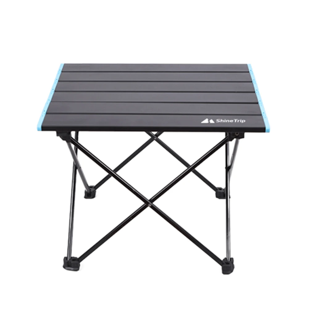 Outdoor Camping Table Portable Foldable Desk Furniture Computer Bed Ultralight Aluminium Hiking Climbing Picnic Folding Tables