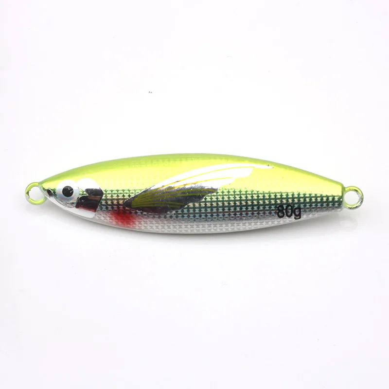 Rompin Japan Fishing Lures Slow jig Lead Fish 40/60/80/100g Fish