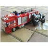 Big High Simulation RC Fire Truck Multi-Function 2.4G Remote Control Auto Water Spray Ambulance Car With Light Sound Effect Gift 4