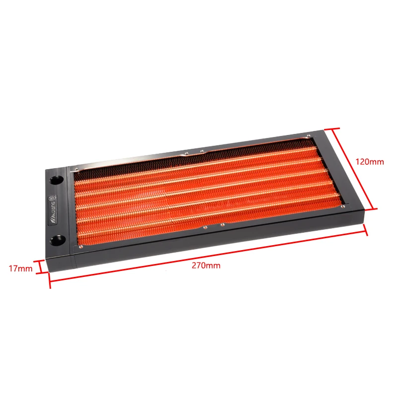HJ 240mm Radiator Copper 17mm Thickness Computer