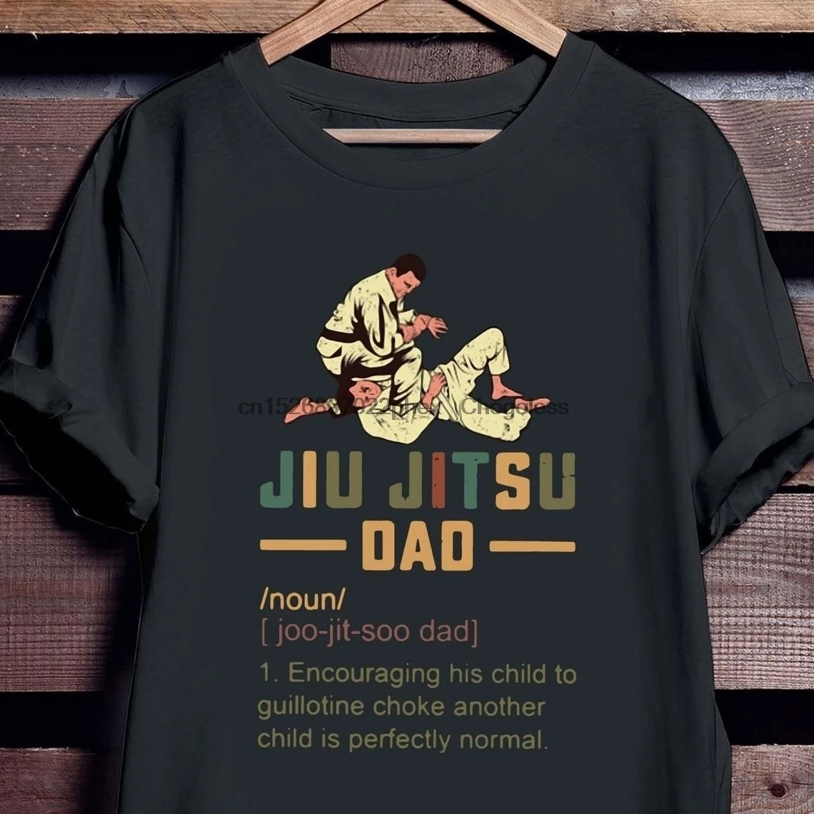 Jiu jitsu dad t shirt Clearance