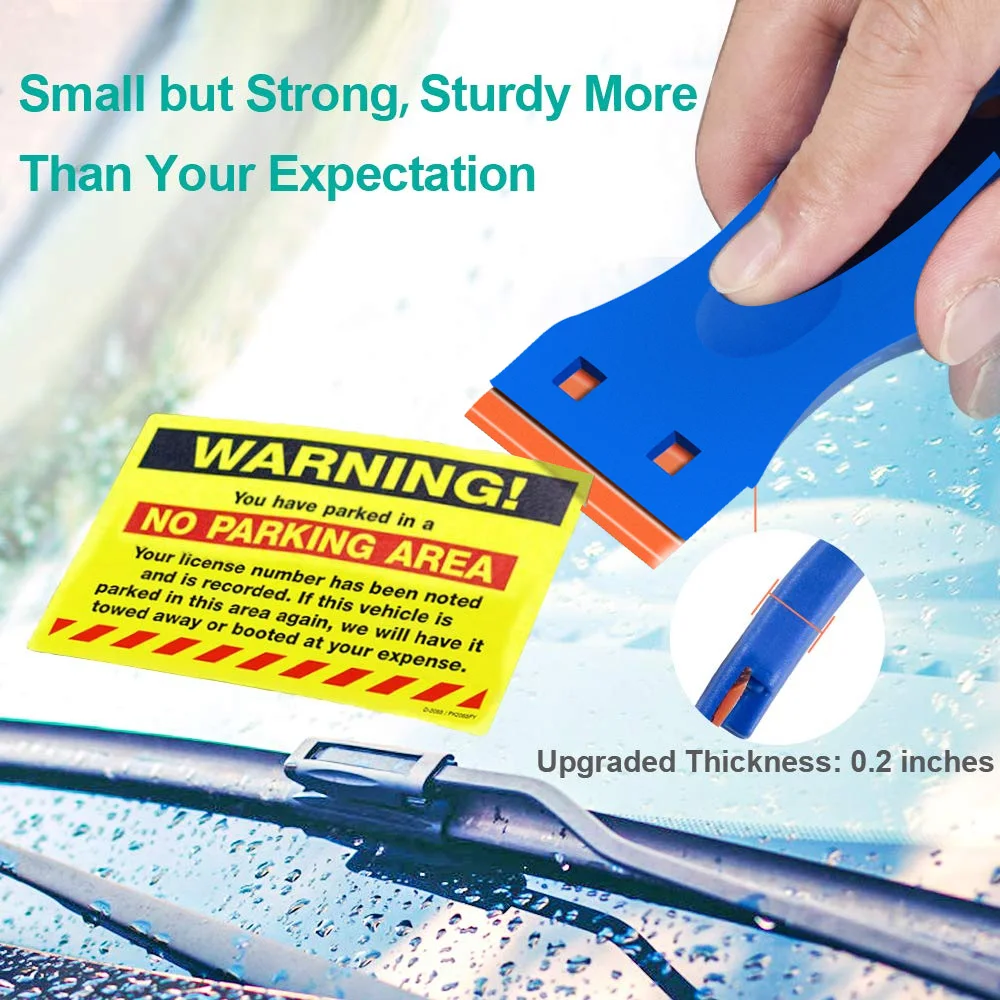 

Silicone Window Door Glass Cement Scraper Tool Remover Silicone Spreader Spatula Plastic Razor Blade kitchen Accessories