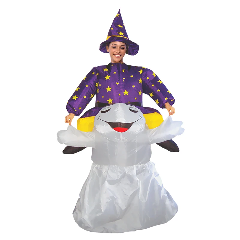 

Witch Inflatable Costumes ET Alien Cosplay Costume Halloween Christmas Carnival Party Clothes Fancy Dress