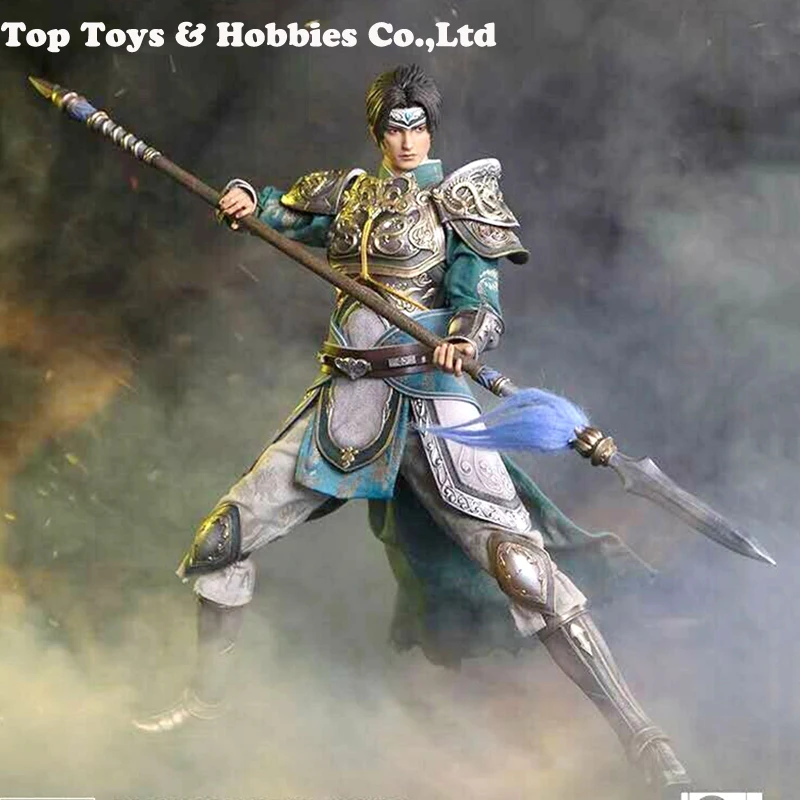

Full set Collectible Ring Toys Hot Koei Game Doll Toys 1/6 Scale Dynasty Warriors 12" Figure Zhao Yun