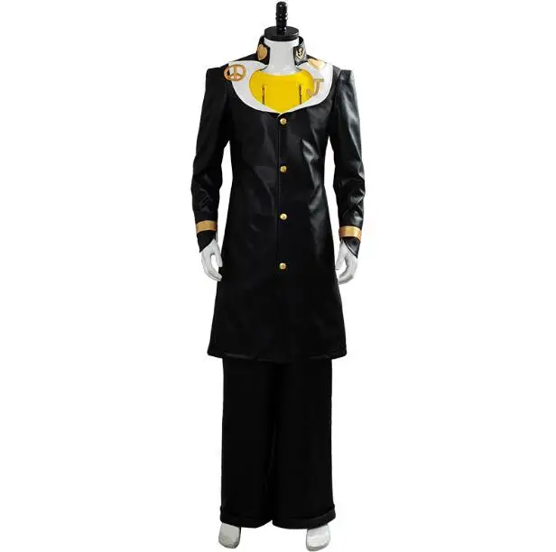 

Japanese Anime Bizarre Adventure Higashikata Josuke Cosplay Costume Male Suits