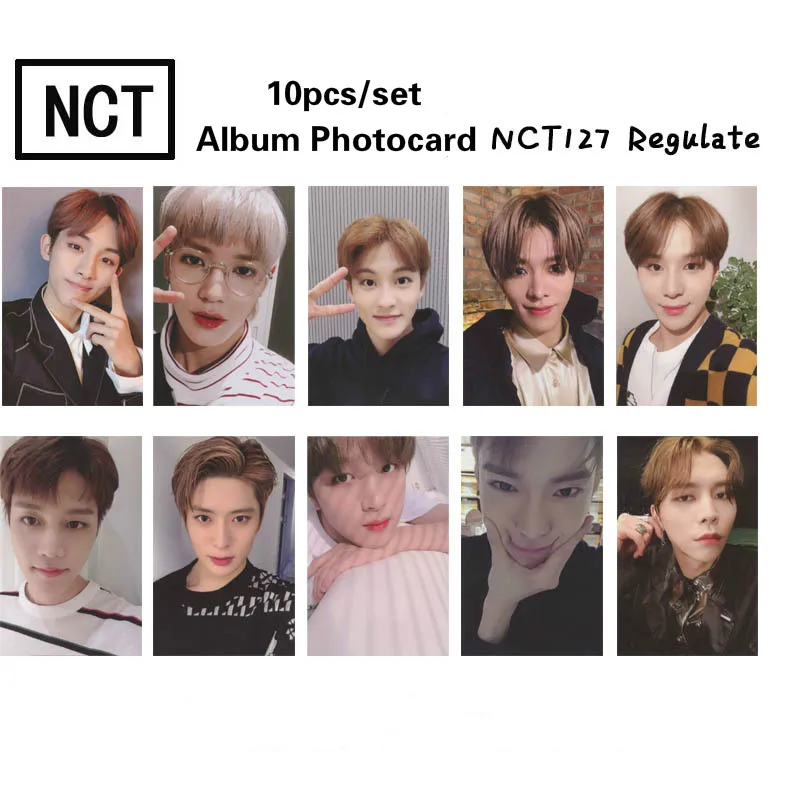 10 шт./компл. Мода NCT 127 HD Фотокарта хорошего качества NCT127 регулировать альбом фото карта NCT мечта поставки новое поступление