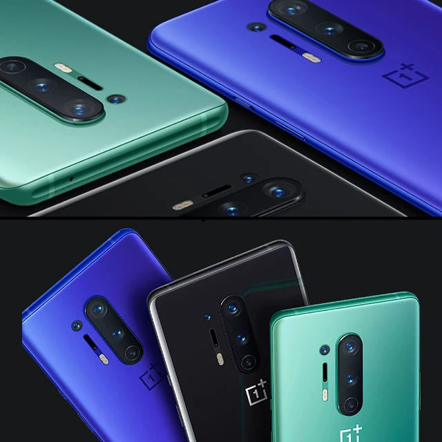 New Global OnePlus 8 Pro 5G SmartPhone 6.78'' Snapdragon 865 120Hz Fluid Display 48MP Quad 30W Charger Android NFC Mobile Phone 6
