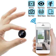 720p hd ip mini câmera sem fio wifi visão noturna escondida câmera de detecção móvel segurança vigilância controle remoto atacado