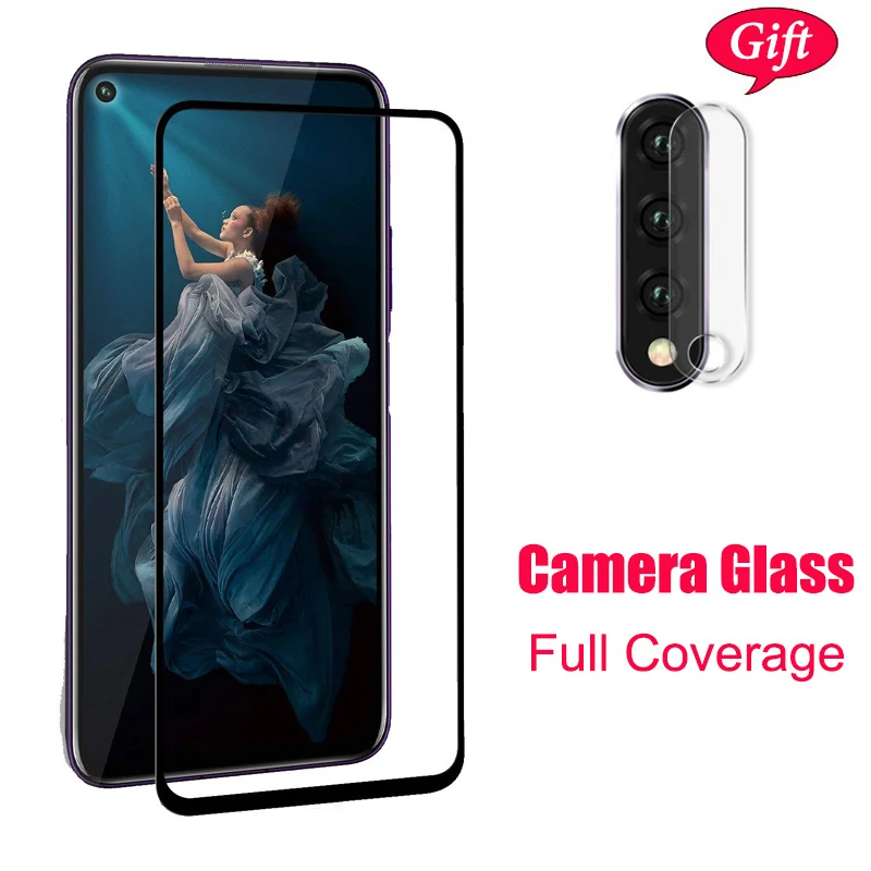 

2 in 1 Camera Screen Protector for Huawei Honor 9X Max 20 9 Lite 8X P30 Lite Y9 2019 Nova 3 3i 5i Pro Camera Lens Tempered Glass