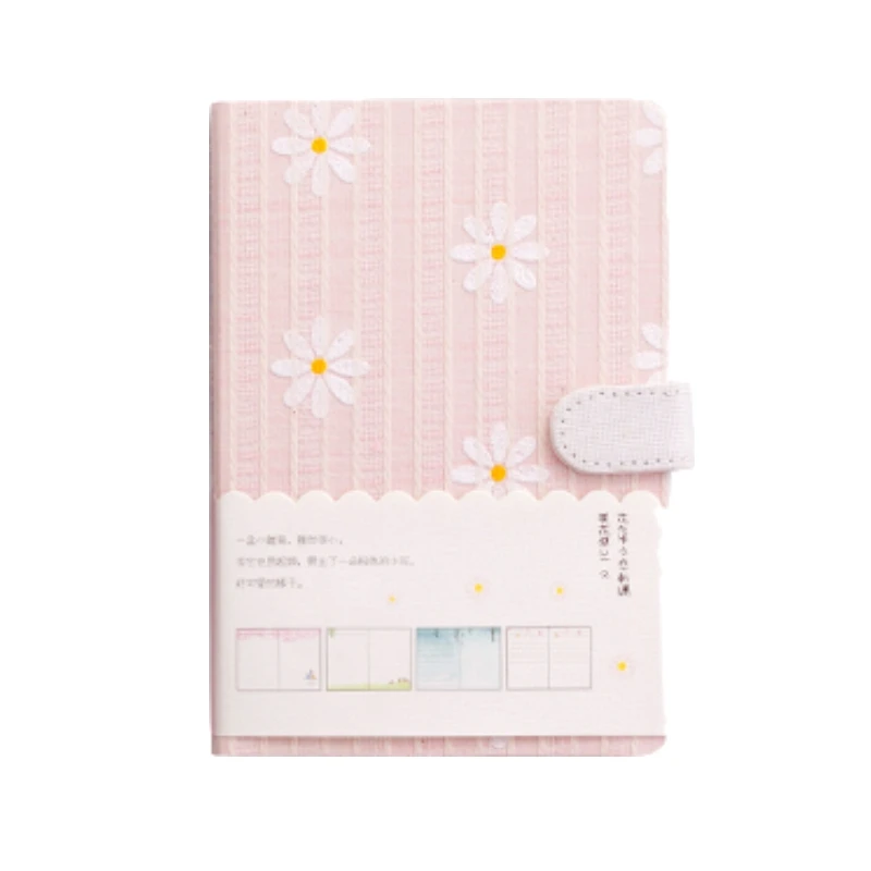 Корейский Kawaii цветочный блокнот креативная ручная книга для девочек ins простой
