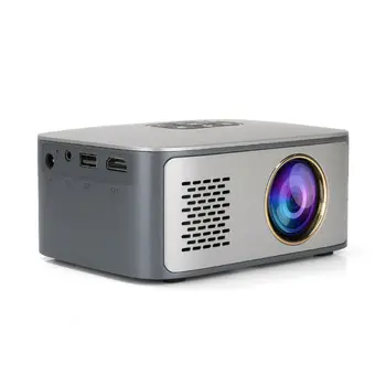 

SD40 LED Mini Projector Built in Stereo Speakers 30000 Hour LED Support 1080P HD Video Home Theater Cinema Projectors Beamer