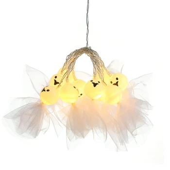 

Halloween Ghost Dolls Tool Long Life And Durability LED Halloween Lantern Lights Colored Light House Decoration Electronic Lol