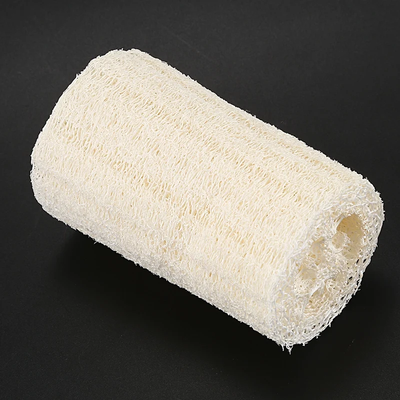 Натуральный 6 упаковок органической мочалки Loofah Spa отшелушивающая мочалка