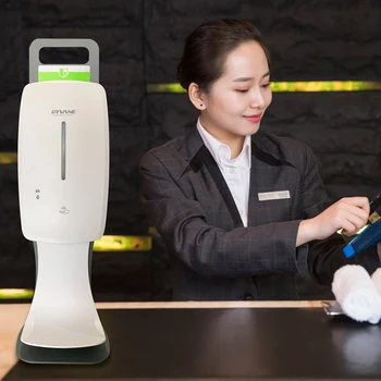 

1000ml Automatic Touchless Hand Sanitizer Dispenser with Table Holder