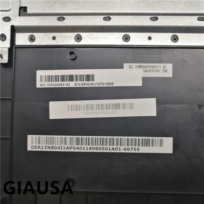 Новая клавиатура США для Asus X751 X751LK X751LKB X751LN X751LNB с черной подставкой для рук клавиатура RU раскладка 13NB04I1P04011-1